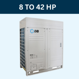 VRF System Outdoor Unit Lineup – DBV-HTVC Series | Cooling & Heating | 8–42 HP